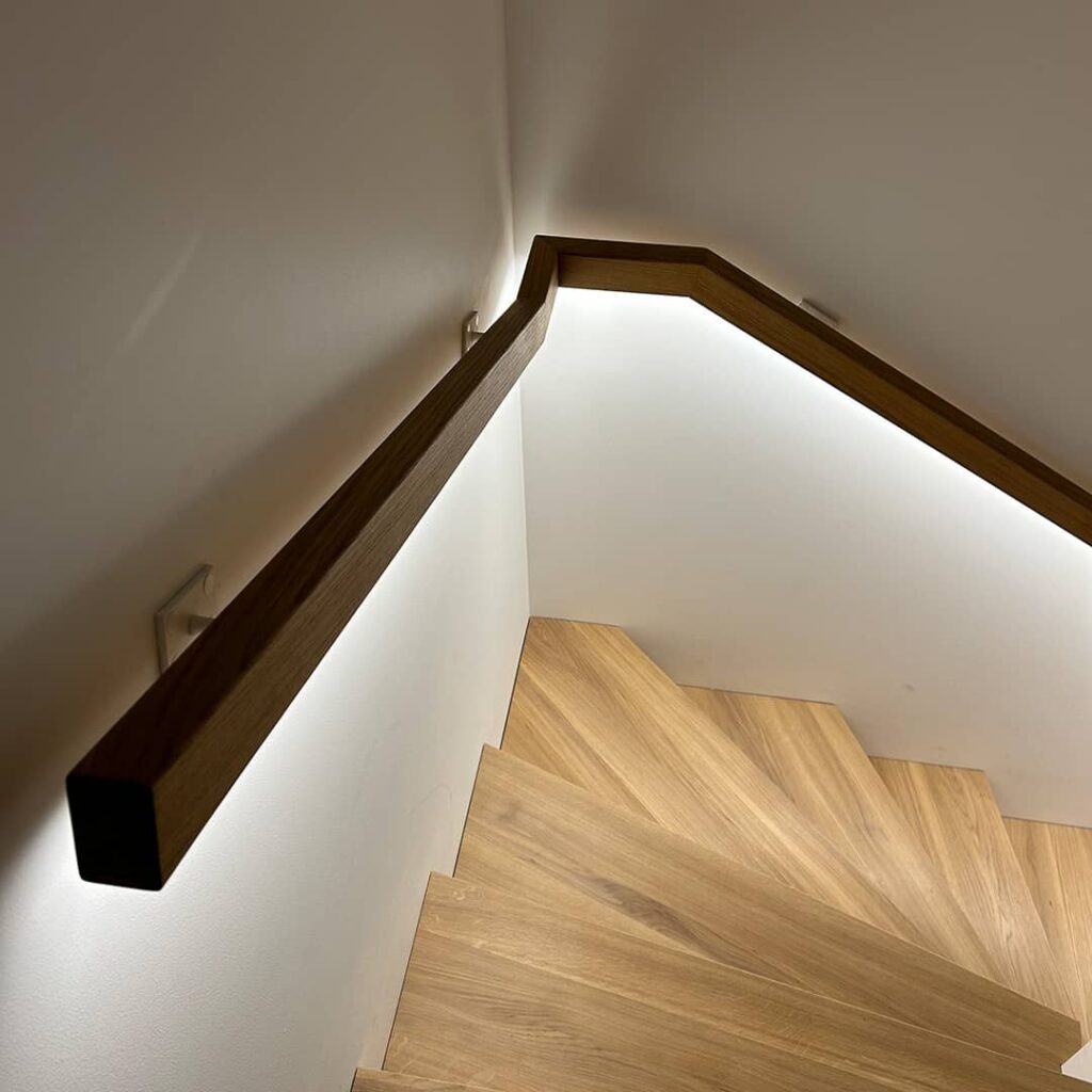 Porankiai su led apšvietimu